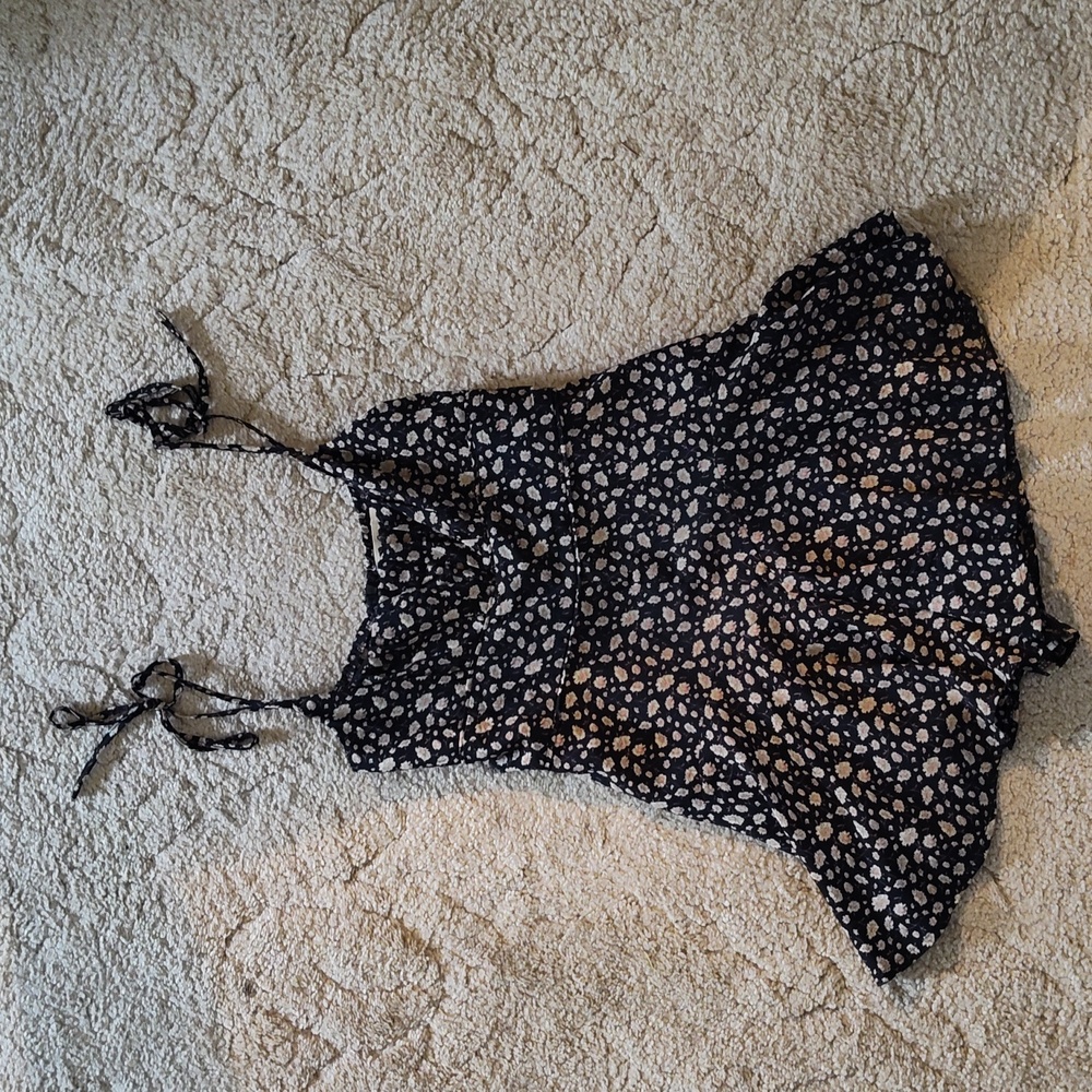 Ruby Sees floral mini romper